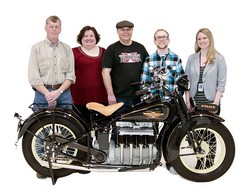 1931 Henderson Streamline KL - Restoration Team and Museum Staff